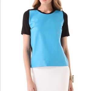 Julie Haus Marcus Leather Top